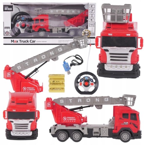 Ciężarówka strażacka zdalnie sterowana, Maksik