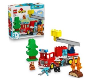 LEGO(R) DUPLO 10473 WÓZ STRAŻACKI Z WĘŻEM I...