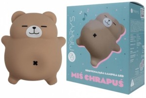 LAMPKA LED ODDYCHAJĄCA MIŚ CHRAPUŚ, MARY'S