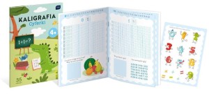 KOLOROWANKA A4/16K Z NAKLEJKAMI CYFRY + ZADANIA