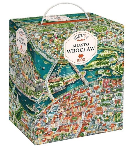 Puzzlove CzuCzu Miasto Wrocław 1000el