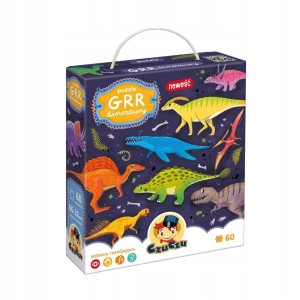 CZUCZU PUZZLE GRR DINOZAURY 4+