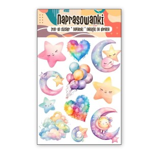 NAPRASOWANKI TERMO NAKLEJKI NA UBRANIA MARZENIA