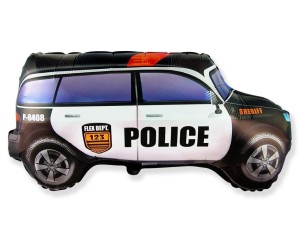 BALON FOLIOWY 61CM POLICE CAR