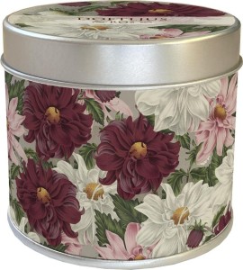 ZAPACHOWA ŚWIECZKA DALIA FIOLETOWA - ZAPACH RÓŻANY