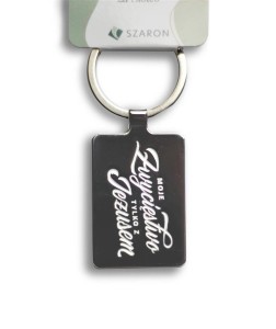 BRELOK GRAWEROWANY - MOJE ZWYCIĘSTWO, SZARON