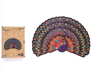 PUZZLE DREWNIANE EKO 152 LUKSUSOWY PAW A3