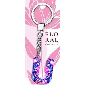 BRELOK LITERKA UŚMIECHNIĘTA, BE-HAPPY GIFTS