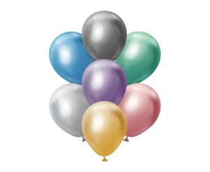 BALONY MIRROR ASSORTED 100 SZT