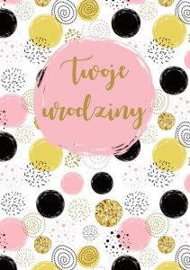 KARTKA OKOLICZNOŚCIOWA URODZINY TS103