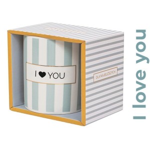 KUBEK PREZENTOWY I LOVE YOU, BE-HAPPY GIFTS