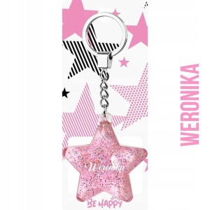 BRELOK GWIAZDKA WERONIKA, BE-HAPPY GIFTS