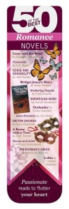 50 BEST - ROMANCE - MAGNETYCZNA ZAKŁADKA DO KSIĄŻK