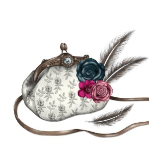 KARNET SWAROVSKI KWADRAT CL0303_BL TOREBKA PIÓRA