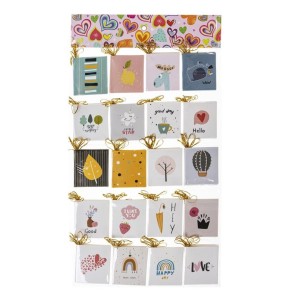 ZAWIESZKA NAPISY 20SZT ROZETTE, ROZETTE