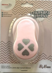 DZIURKACZ OZDOBNY SERCA 2.5CM, BREWIS