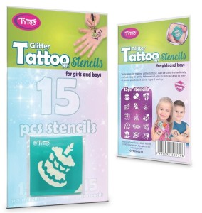 TYTOO. SZABLONY TATUAŻY WSZYSTKIEGO NAJ! 15SZT