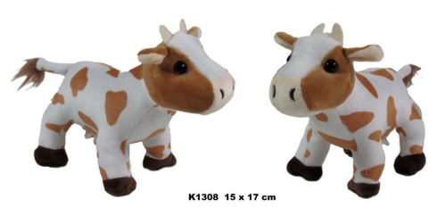 Krowa brązowe łaty 17cm, Sun-Day