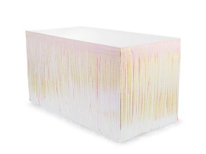 SKIRTING FOLIOWY Z FRĘDZLAMI OPALIZUJĄCY 300X80CM