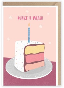 KARTKA URODZINOWA, EKO KOPERTA K014