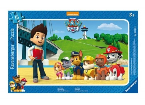 Puzzle 15 Psi Patrol Przyjaciele, Ravensburger