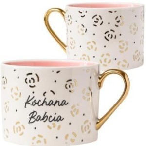 KUBEK PREZENTOWY KOCHANA BABCIA, BE-HAPPY GIFTS