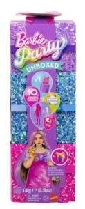 BARBIE PARTY UNBOXED GLAM PARTY STYLOWE, MATTEL