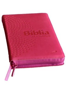 BIBLIA DLA KOBIET MALINOWA (ETUI Z ZAMKIEM)