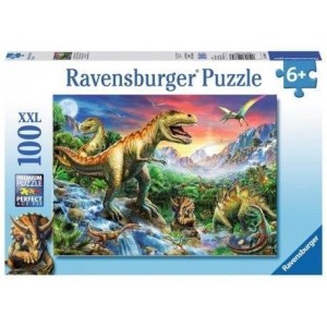 PUZZLE 100 EPOKA DINOZAURÓW, RAVENSBURGER