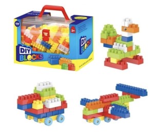 KLOCKI KONSTRUKCYJNE W WALIZCE 220EL, MAKSIK