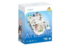 KLOCKI JAZDA NA NARTACH 1543EL, KOCO