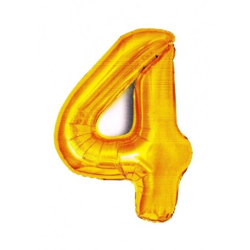 Balon foliowy złoty 4