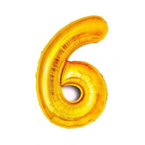 BALON FOLIOWY ZŁOTY 6