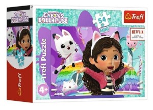 PUZZLE 54 MINI Z GABBY ZAWSZE JEST WESOŁO 2 TREFL