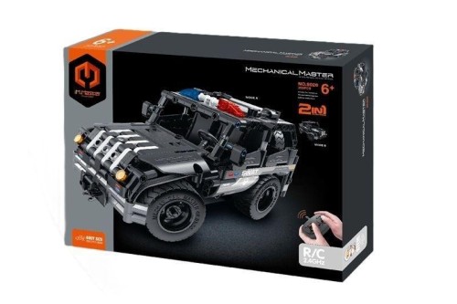 Klocki R/C Pojazd SWAT 2w1 355el, Immaster