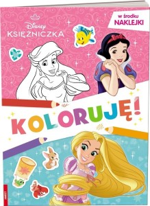 DISNEY KSIĘŻNICZKA. KOLORUJĘ!, PRACA ZBIOROWA