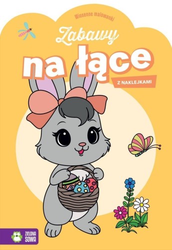 Wiosenne malowanki. Zabawy na łące, praca zbiorowa