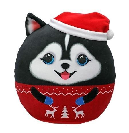 Ty Squishy Beanies Rudy - czarny pies 22cm, TY