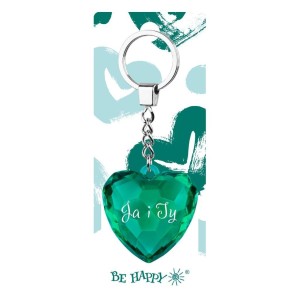BRELOK SERCE JA I TY, BE-HAPPY GIFTS