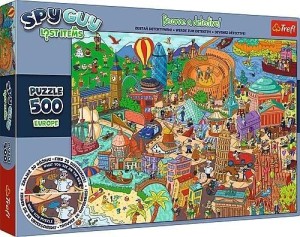 PUZZLE 500 SPY GUY EUROPA TREFL, TREFL