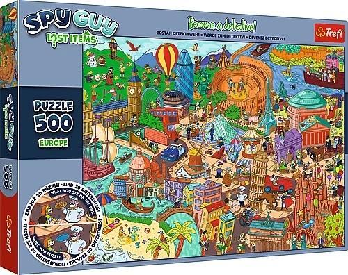 Puzzle 500 Spy Guy Europa TREFL, Trefl