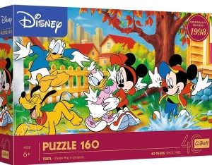 PUZZLE 160 ZABAWA W KAŁUŻACH DISNEY MICKEY MOUSE