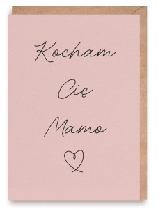 KARTKA OKOLICZNOŚCIOWA DZIEŃ MAMY, EKO K170