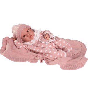 LALKA HISZPAŃSKA ERIKA Z KOCYKIEM 42CM