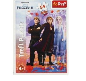 PUZZLE 54 MINI W ŚWIECIE ANNY I ELSY 3 TREFL