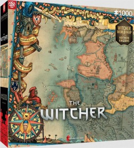 PUZZLE 1000 WIEDŹMIN: THE NOTHERN KINGDOMS