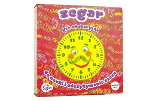 ZEGAR DO NAUKI ODCZYTYWANIA CZASU, ABINO
