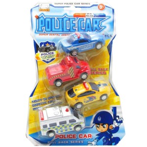 ZESTAW SAMOCHODÓW 4SZT, TRIFOX