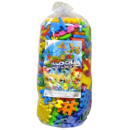 Klocki konstrukcyjne 190el, Macyszyn Toys