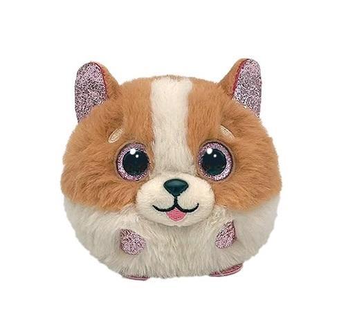Beanie Balls Tanner - brązowo-biały pies 10cm, TY